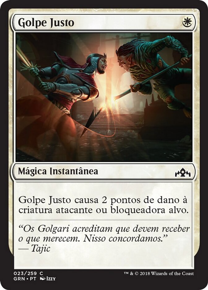 Golpe Justo