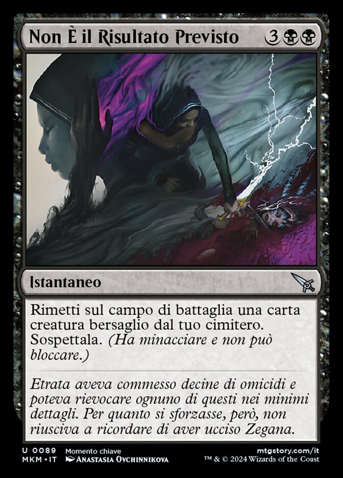 Non È il Risultato Previsto