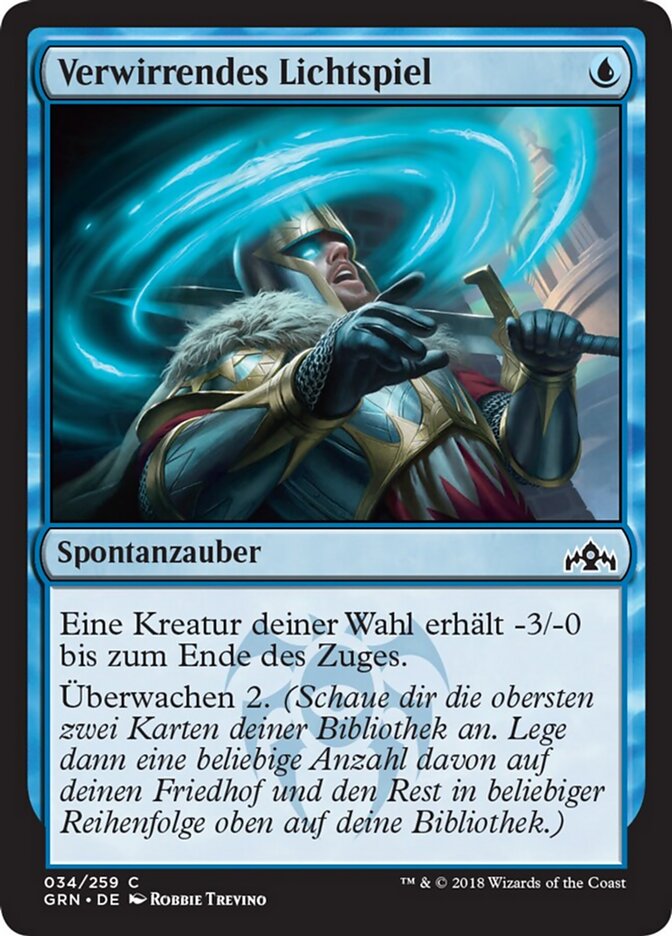 Verwirrendes Lichtspiel
