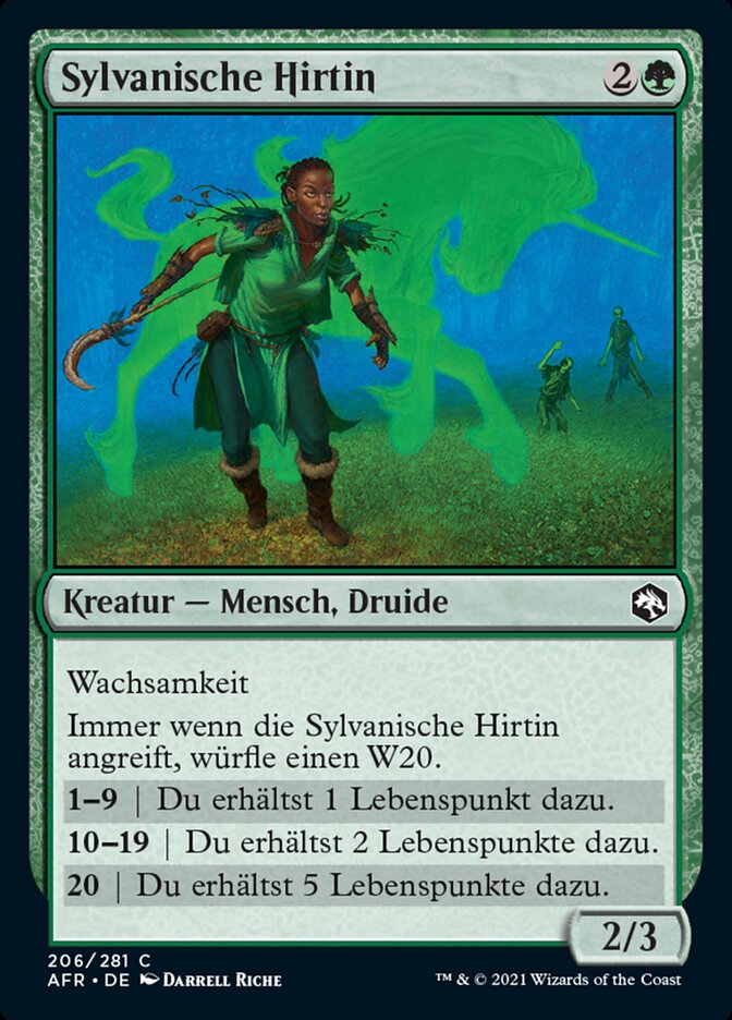 Sylvanische Hirtin