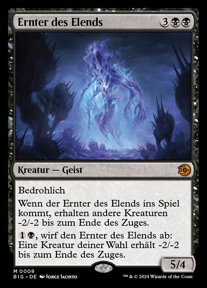 Ernter des Elends