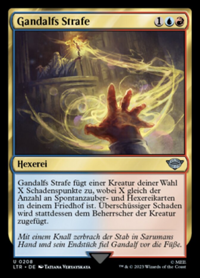 Gandalfs Strafe