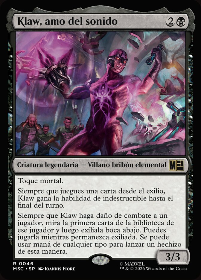 Klaw, amo del sonido