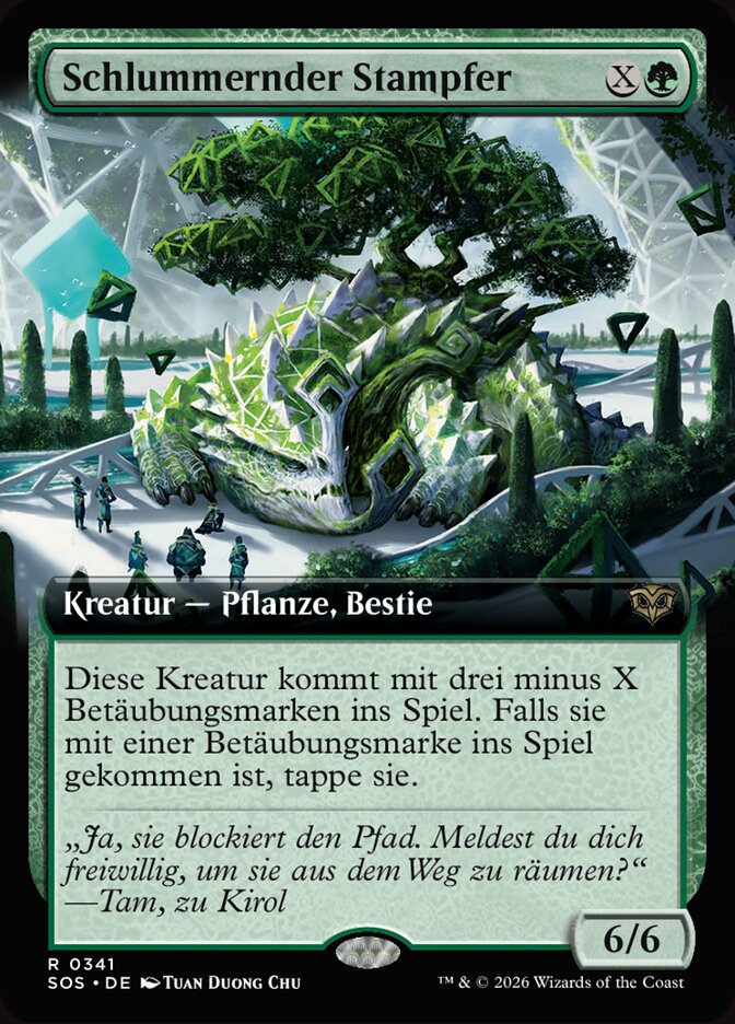 Schlummernder Stampfer