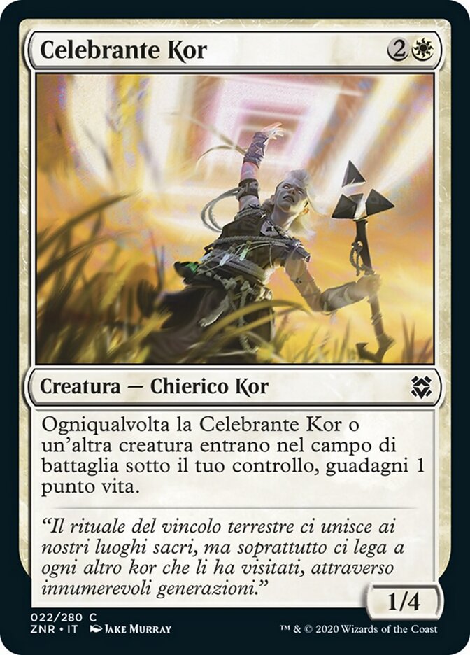 Celebrante Kor