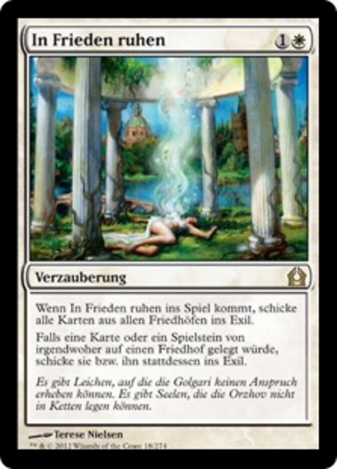 In Frieden ruhen