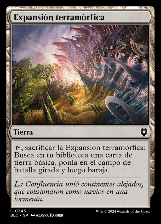 Expansión terramórfica