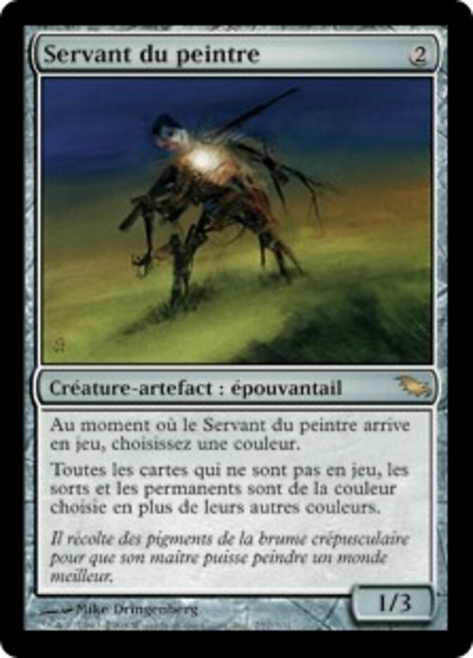 Servant du peintre