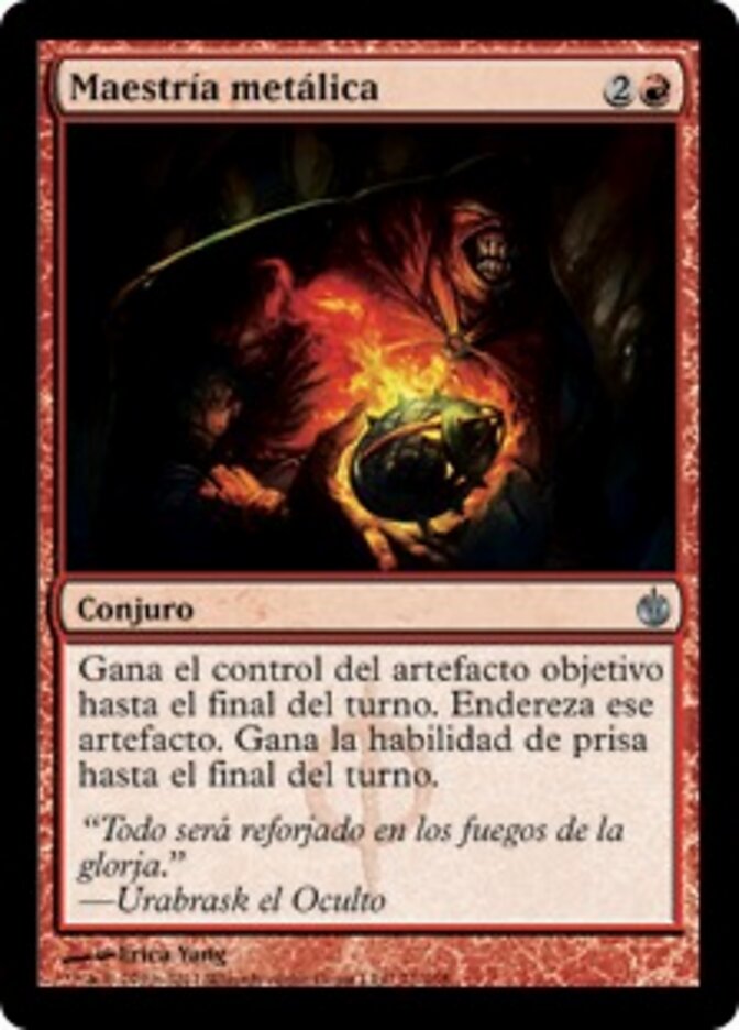 Maestría metálica