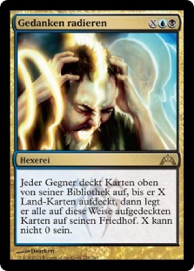 Gedanken radieren