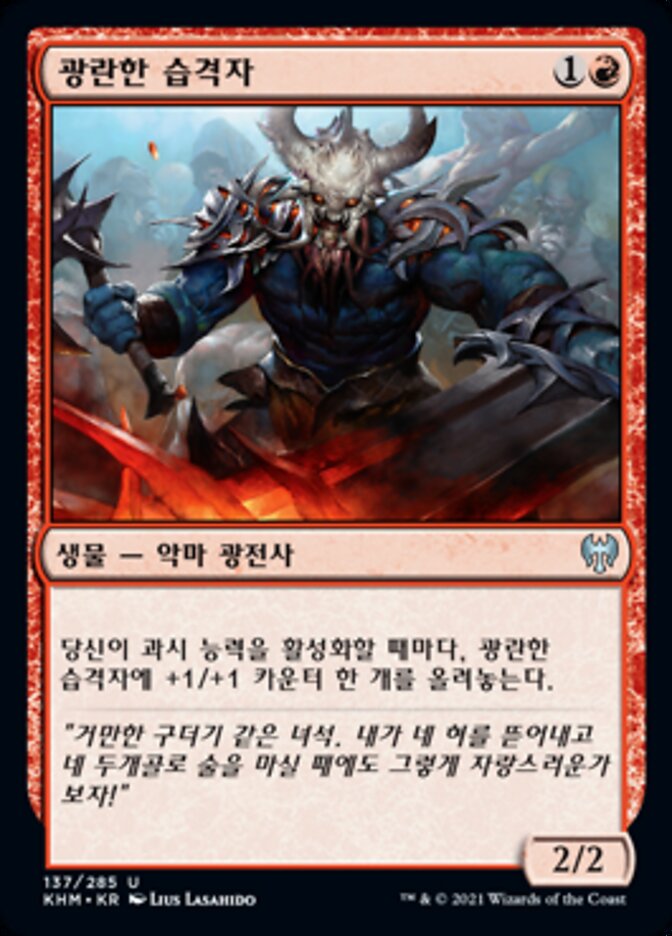 광란한 습격자