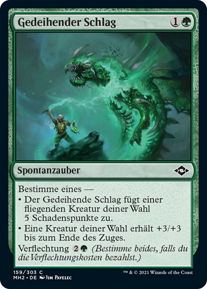 Gedeihender Schlag