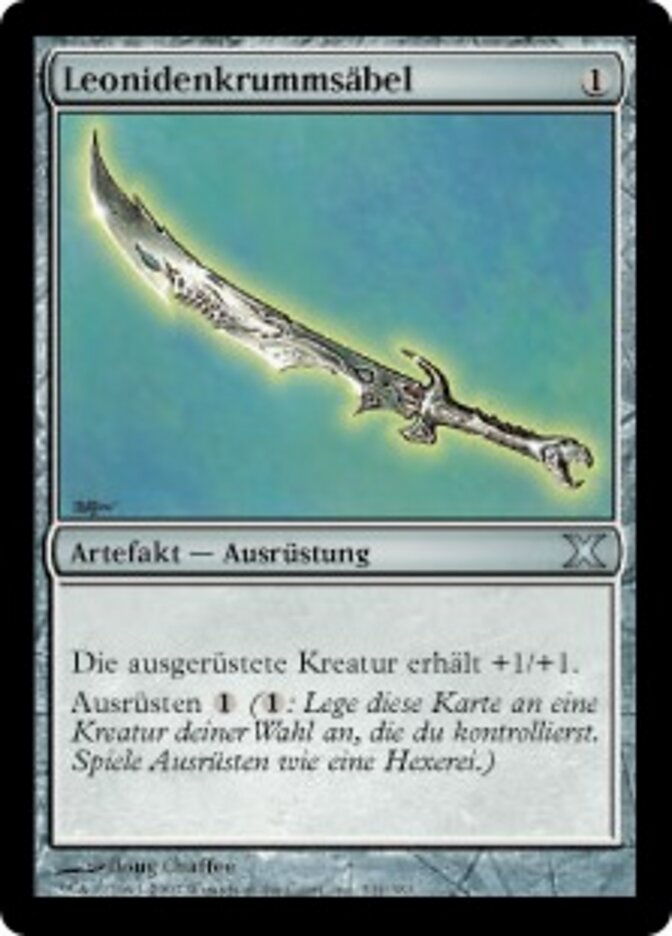 Leonidenkrummsäbel