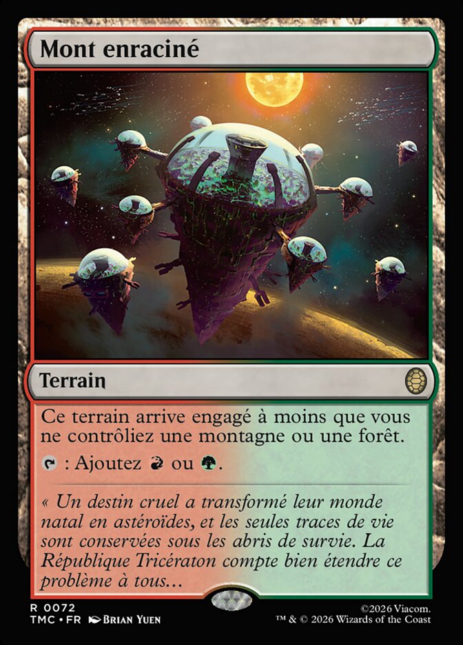 Mont enraciné