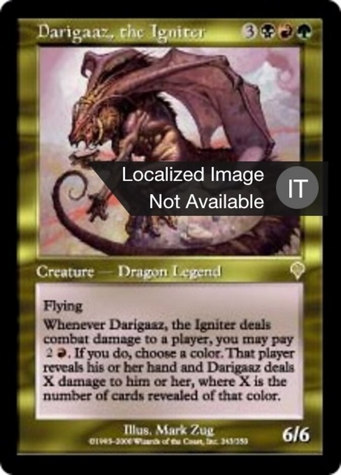 Darigaaz,l'Infiammatore