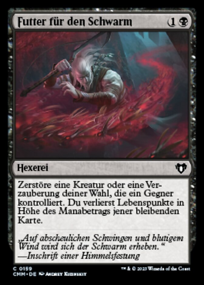 Futter für den Schwarm