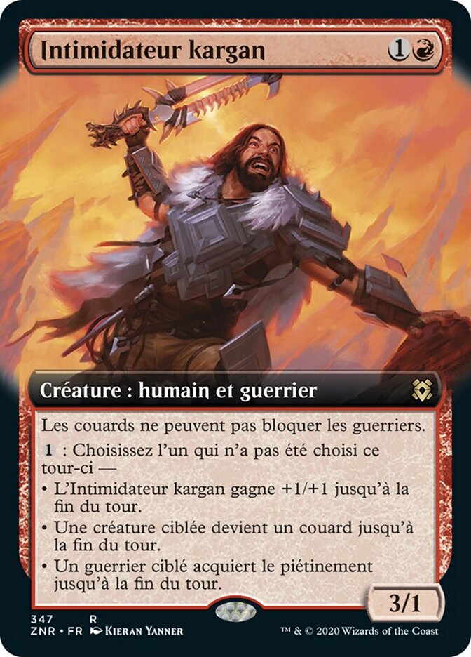 Intimidateur kargan