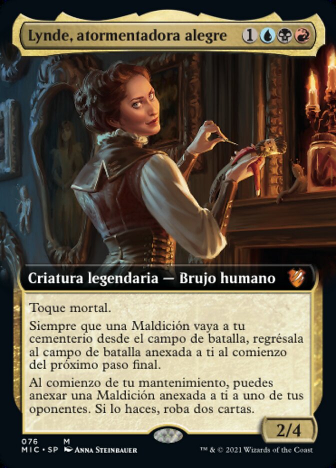 Lynde, atormentadora alegre