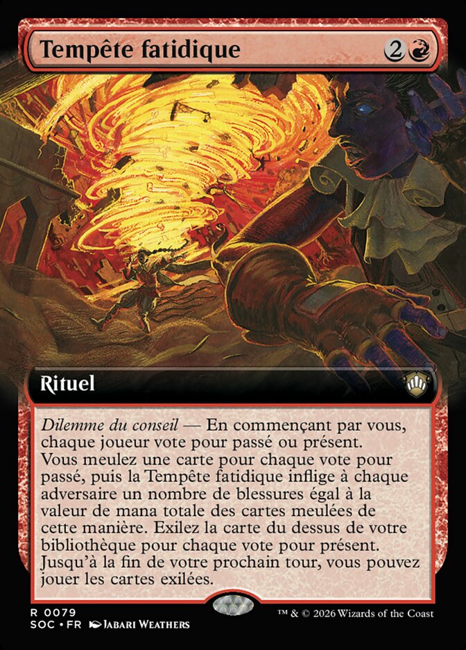 Tempête fatidique