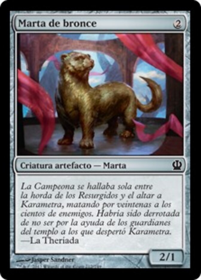 Marta de bronce
