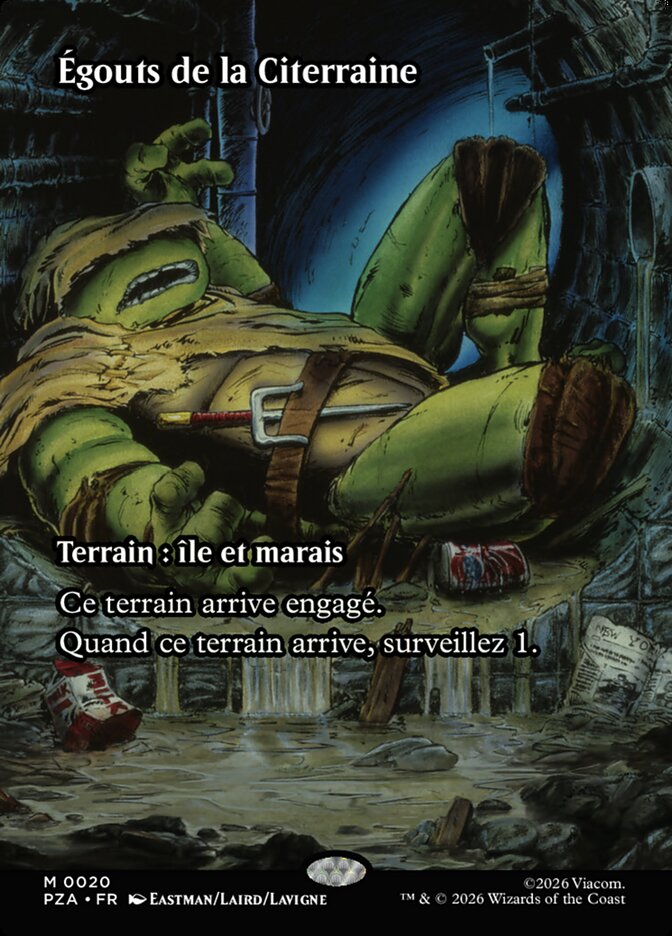 Égouts de la Citerraine