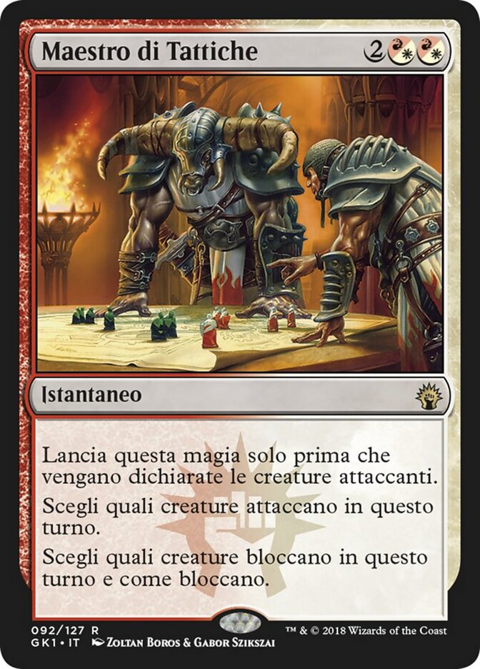 Maestro di Tattiche