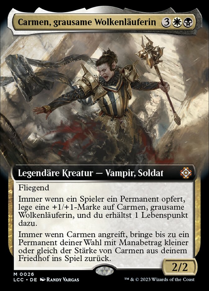 Carmen, grausame Wolkenläuferin