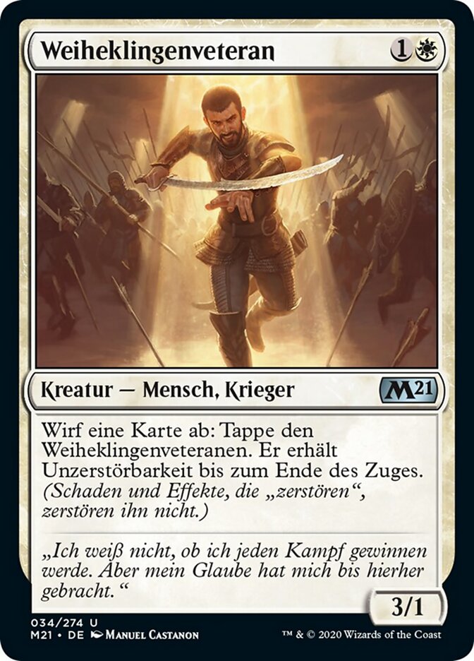 Weiheklingenveteran