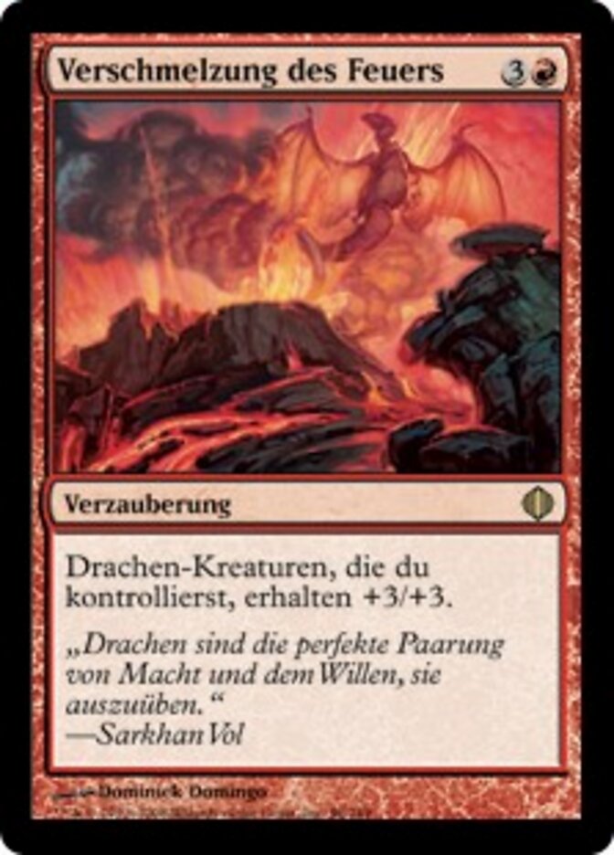 Verschmelzung des Feuers