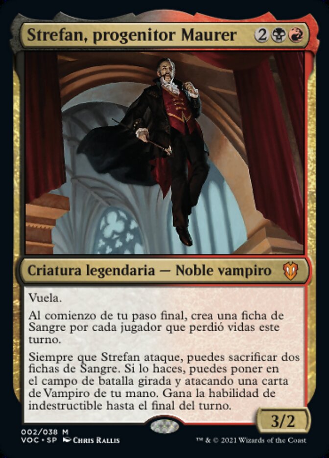 Strefan, progenitor Maurer