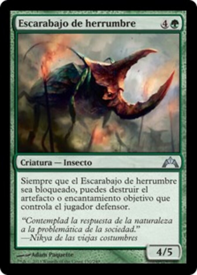 Escarabajo de herrumbre