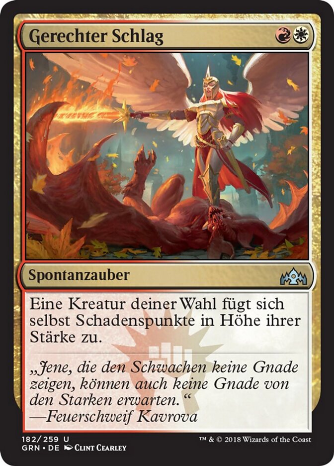 Gerechter Schlag