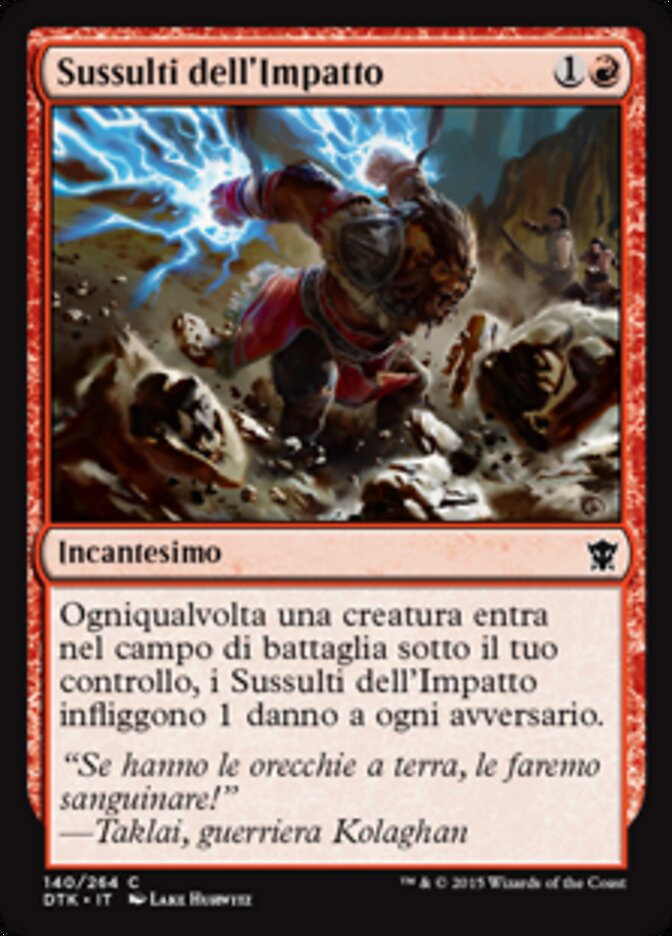 Sussulti dell'Impatto