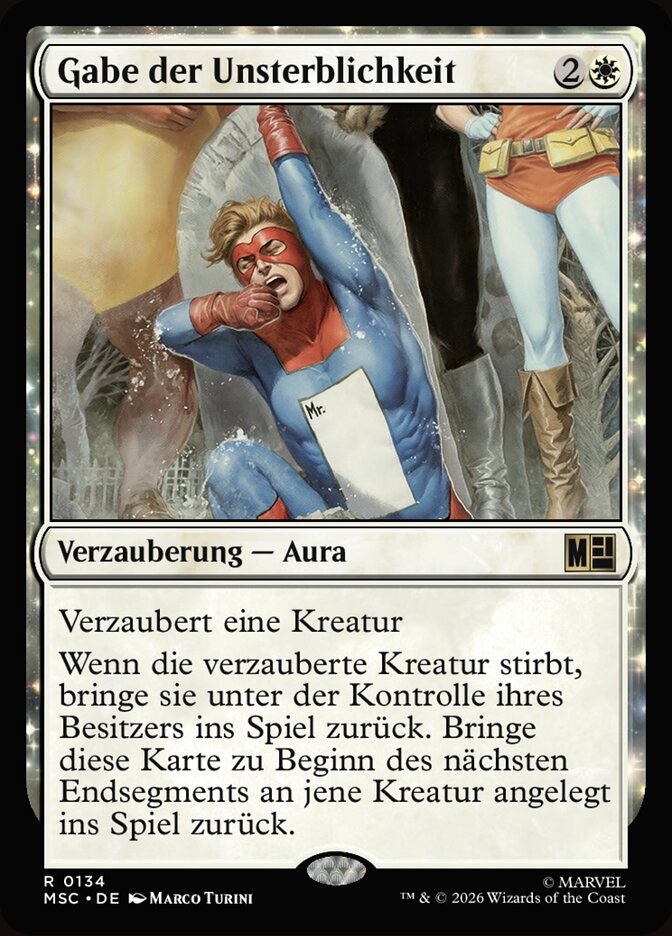 Gabe der Unsterblichkeit