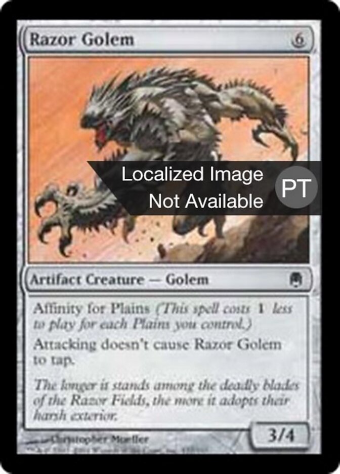 Golem de Navalha