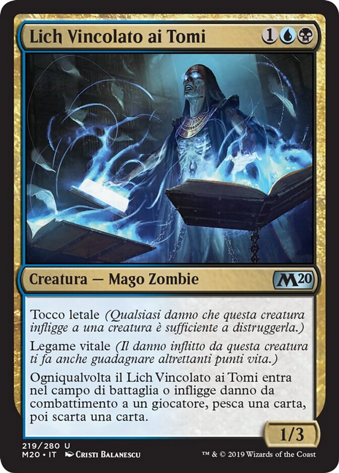 Lich Vincolato ai Tomi