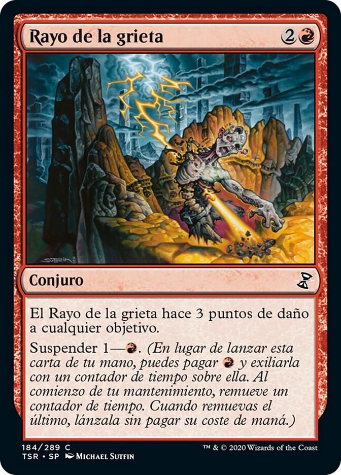 Rayo de la grieta