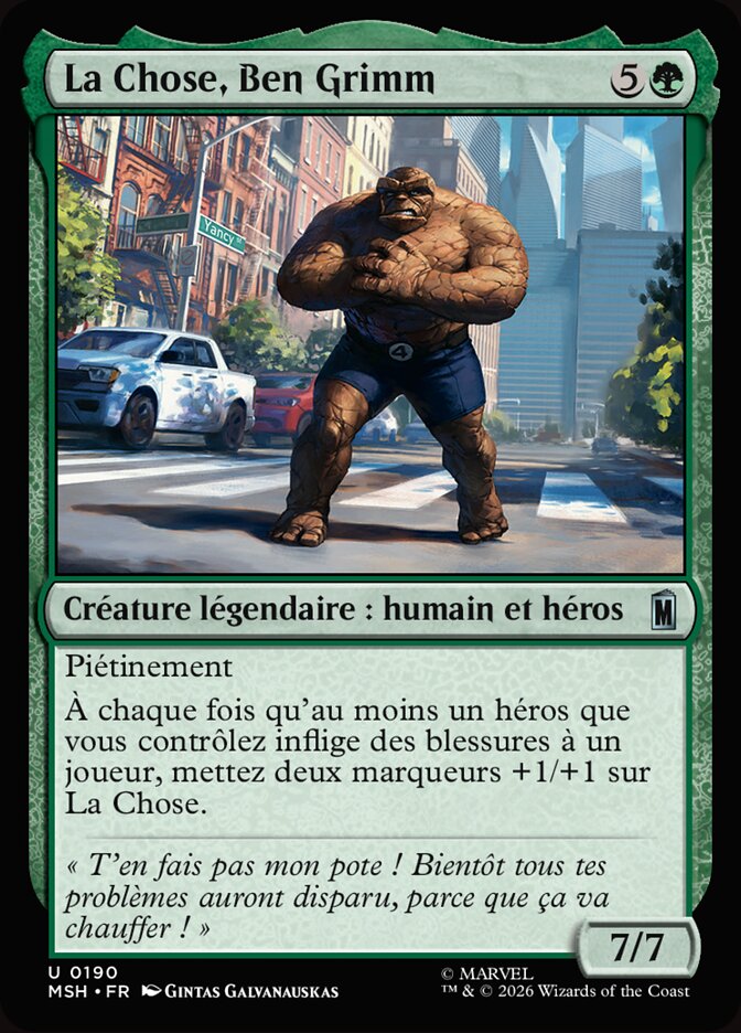 La Chose, Ben Grimm
