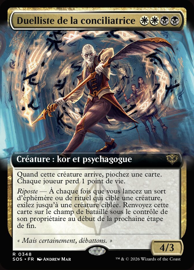 Duelliste de la conciliatrice