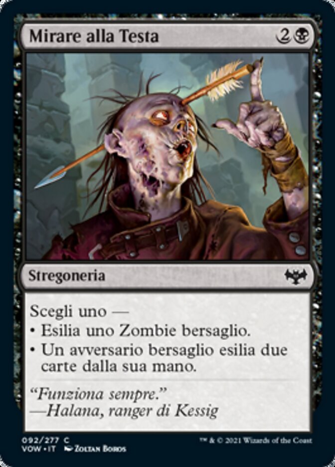Mirare alla Testa