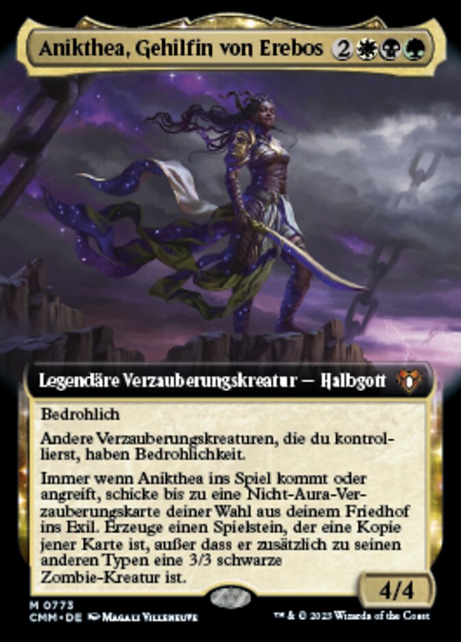 Anikthea, Gehilfin von Erebos