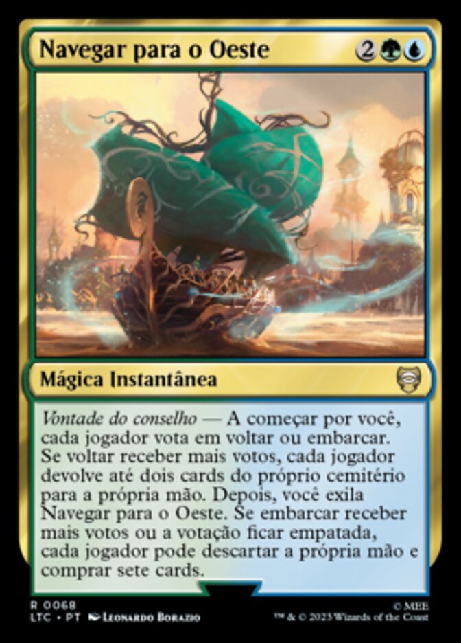 Navegar para o Oeste