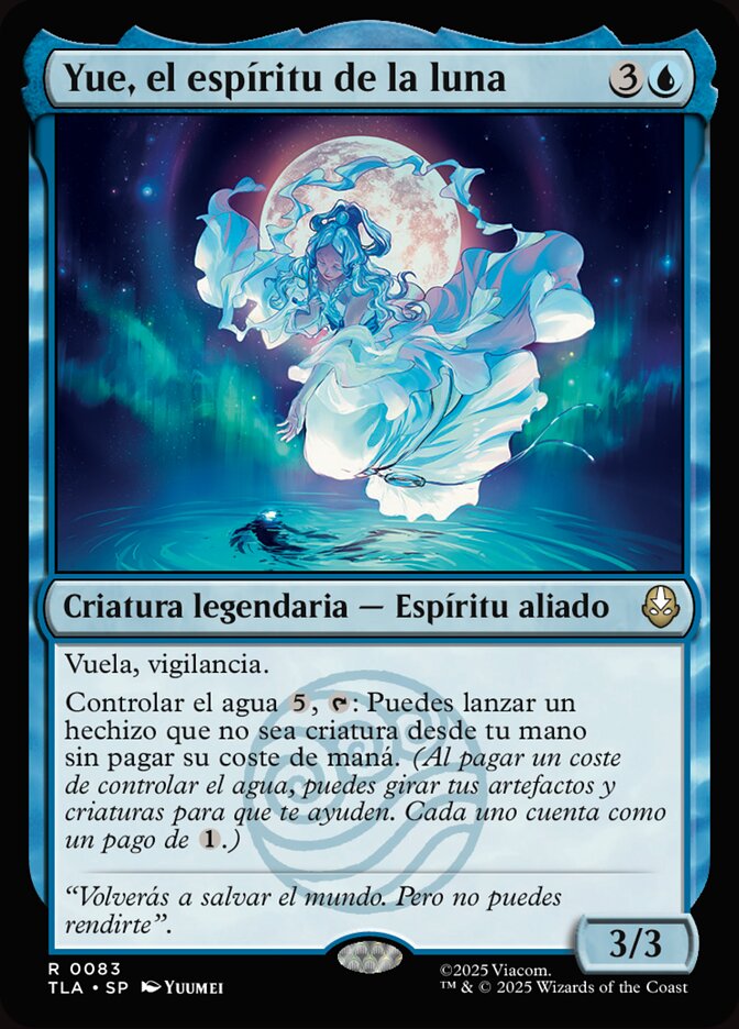 Yue, el espíritu de la luna