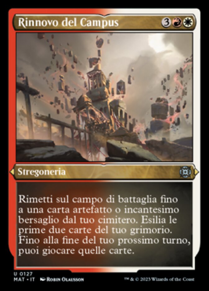 Rinnovo del Campus