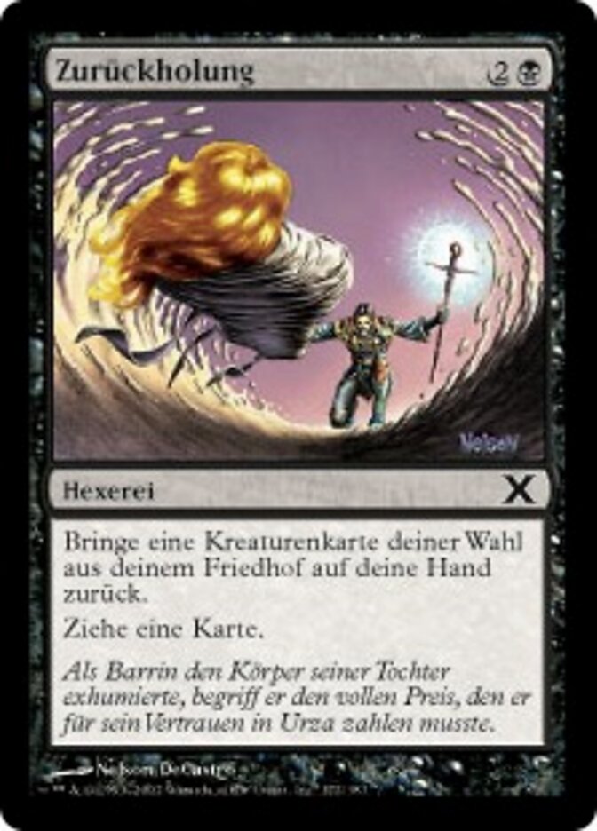 Zurückholung