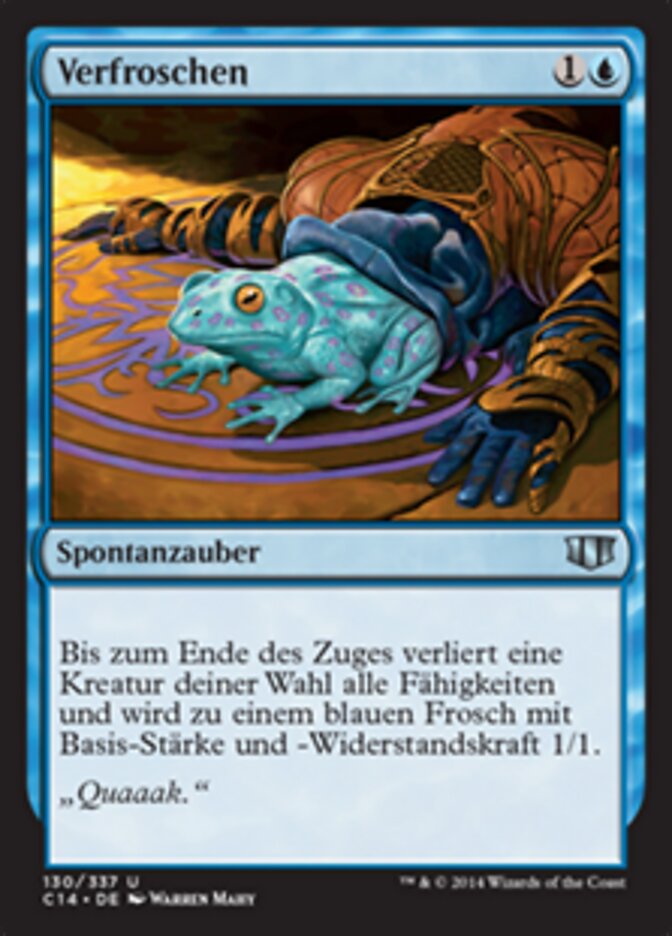 Verfroschen
