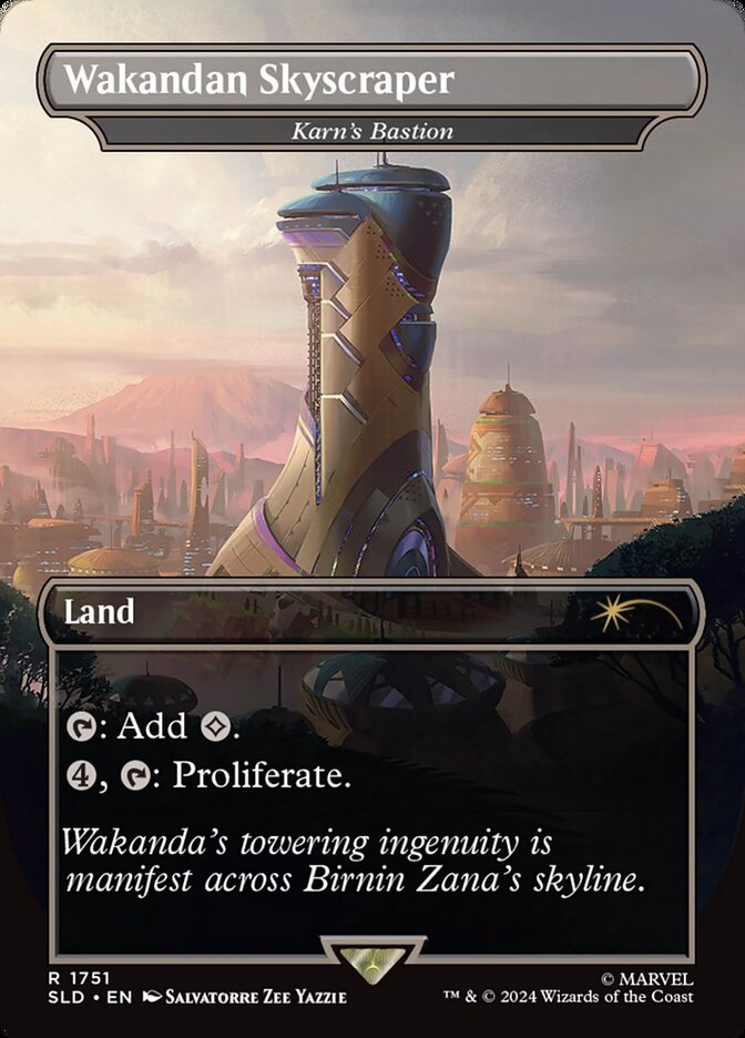 Wakandan Skyscraper