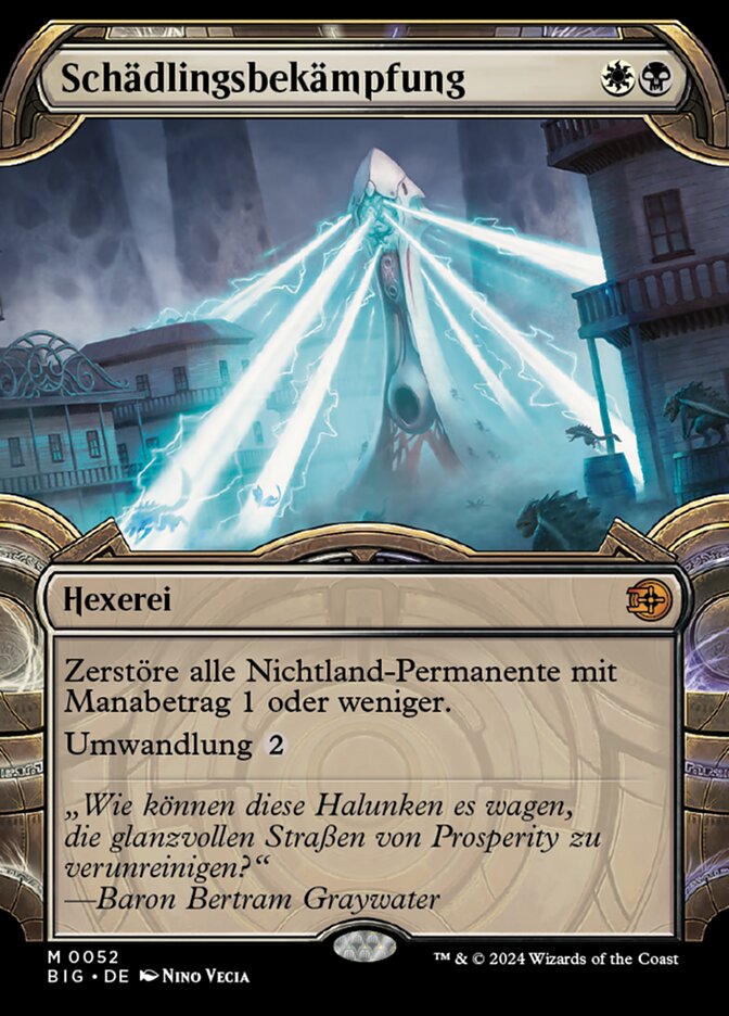 Schädlingsbekämpfung