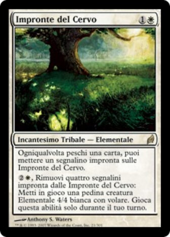 Impronte del Cervo