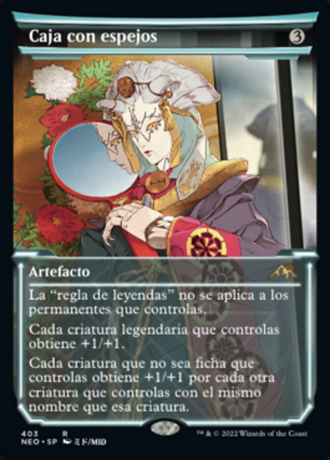 Caja con espejos